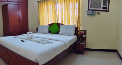M.K Residency | Rooms in a Service Apartment Room Type - Standard Room with shared Living Room and Kitchen