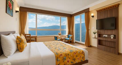 Summit Namnang Courtyard & Spa(5 Mins Walk to MG Marg) Room Type - Junior Suite with Kanchanjunga View