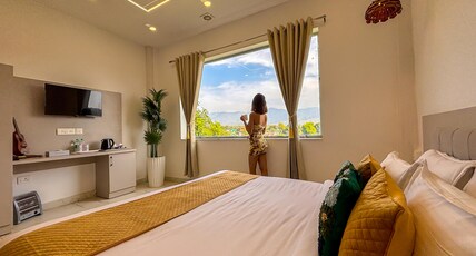 The Neeraj River Forest Resort Wellness Center Room Type - Family Room || 1 Double and 1 Sofa Cum Bed ||