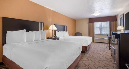 Best Western Campbellsville Inn Room Type - 2 Queen Beds, Non-Smoking, High Speed Internet Access, Microwave And Refrigerator, Desk, Coffee Make