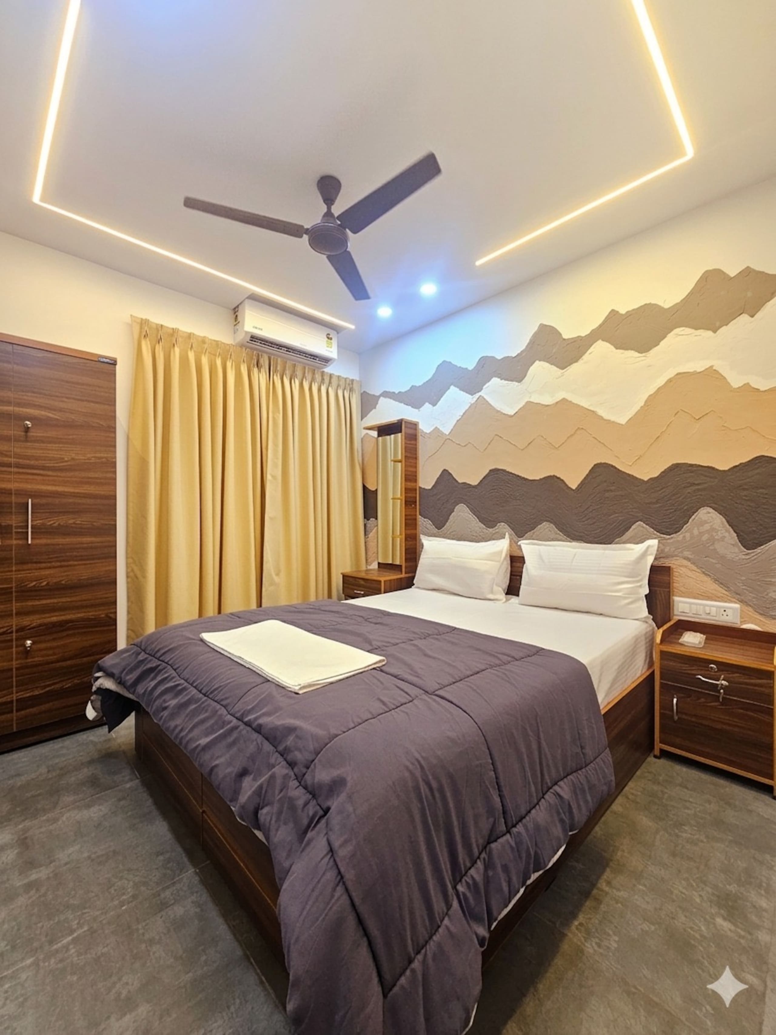 The Magenta by Snooze Living 2BHK A C - Tap to explore photos
