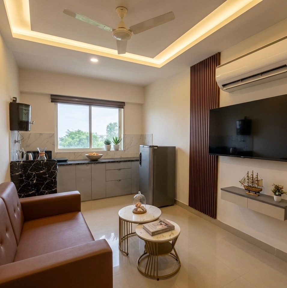 Astra Luxe - Meraki Stays II 2mins from Railway Station, C Scheme - Tap to explore photos