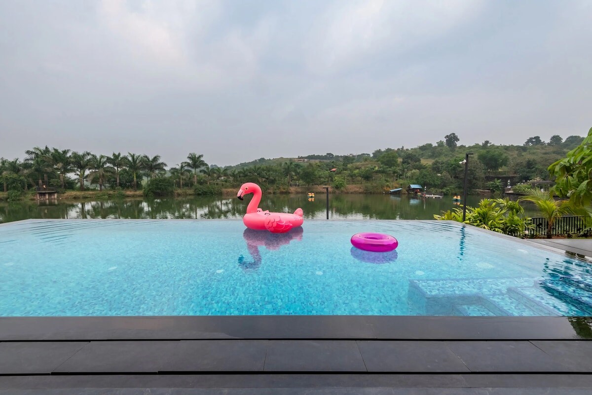 Kai by the lake lake villa in Nashik - Tap to explore photos