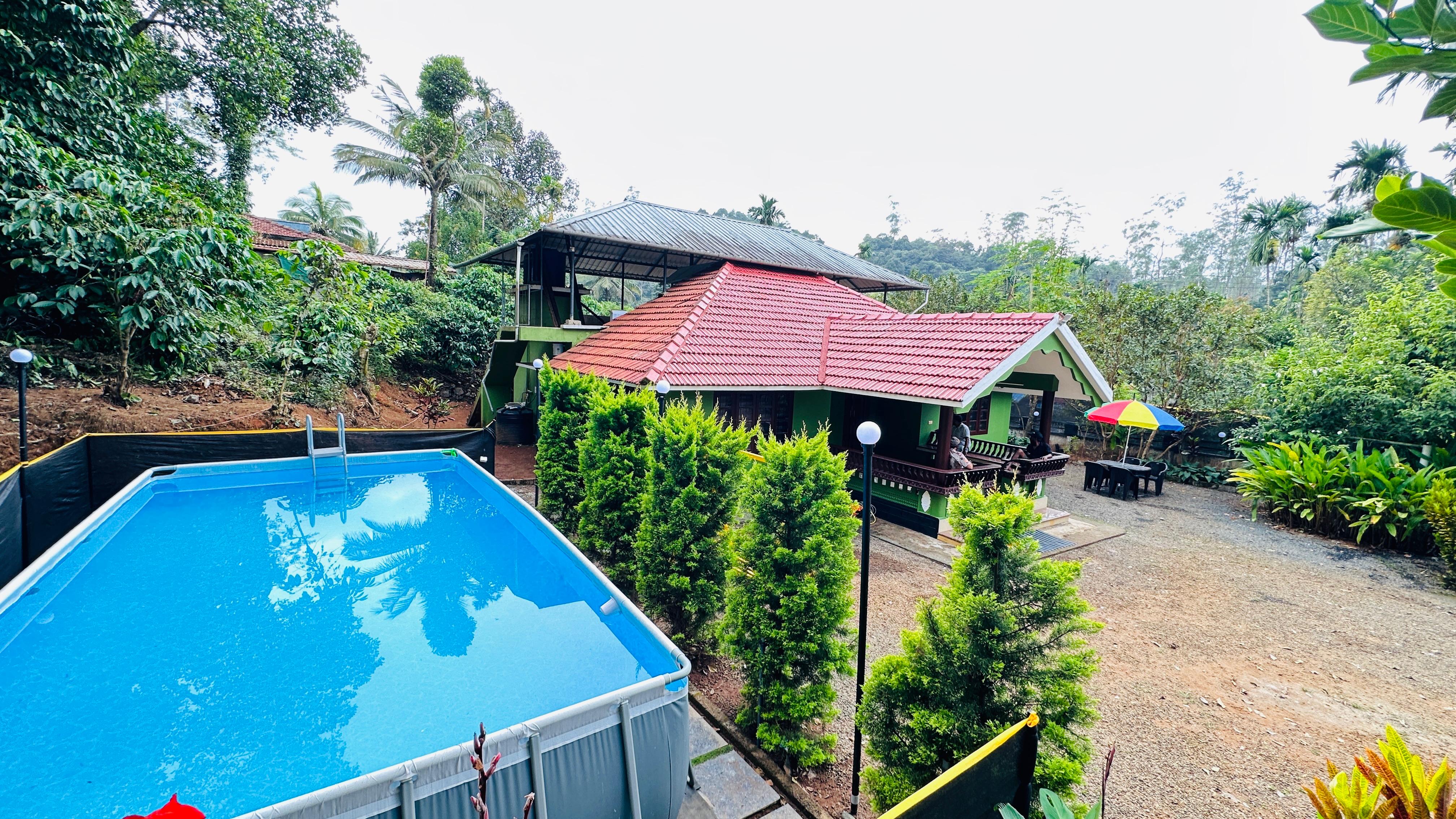 Golden Pearl Private Villa with Pool Vythiri - Tap to explore photos