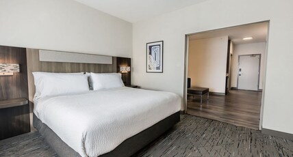 Holiday Inn Express & Suites Calgary South-Macleod Trail S Room Type - 1 King Suite Fireplace