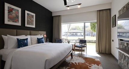 Corbett Hideaway, Jim Corbett - IHCL SeleQtions Room Type - Deluxe Room Pool Facing