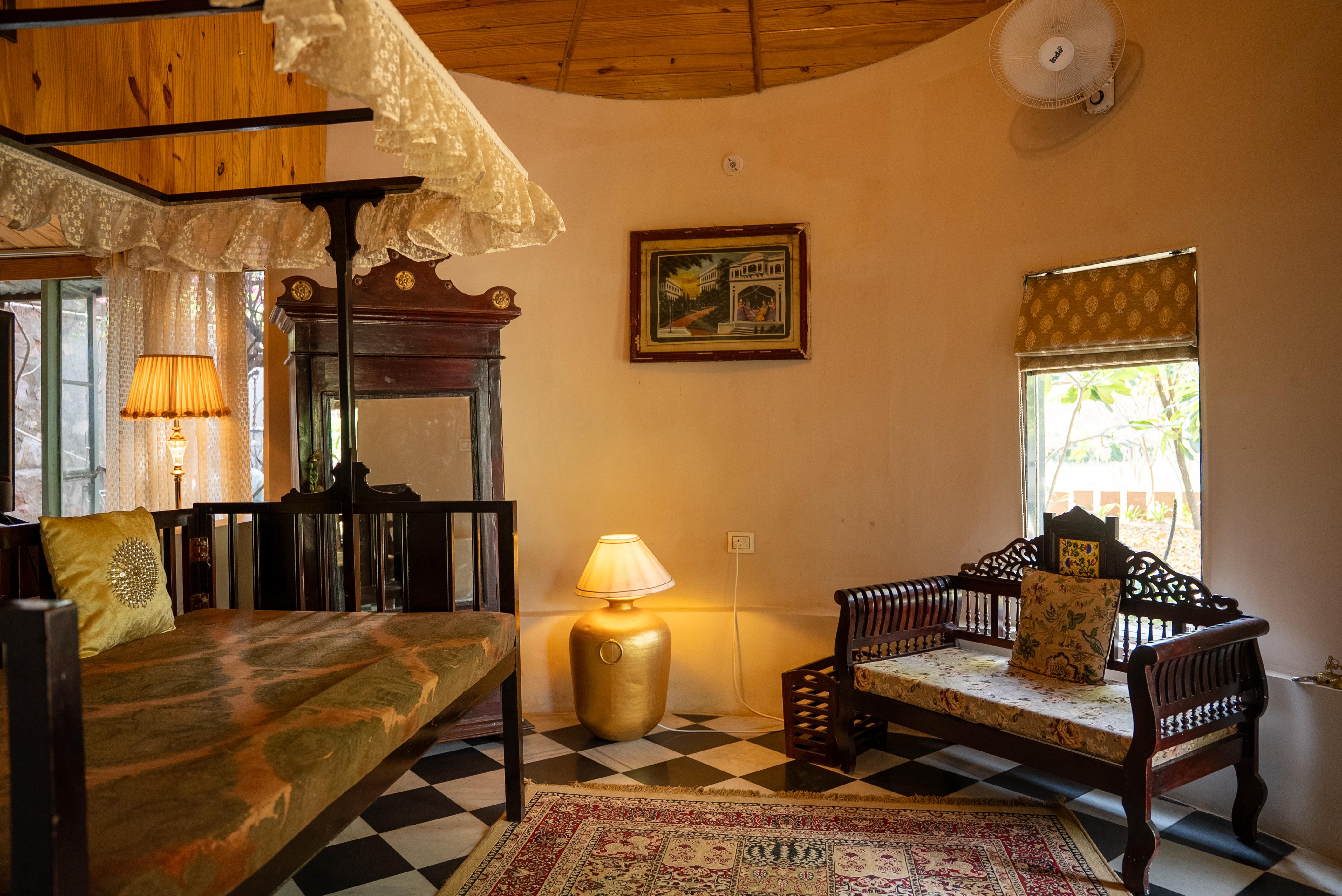 Bhanpur Haveli | Hidden Luxury Haveli Amid Greenery & Peace - Tap to explore photos