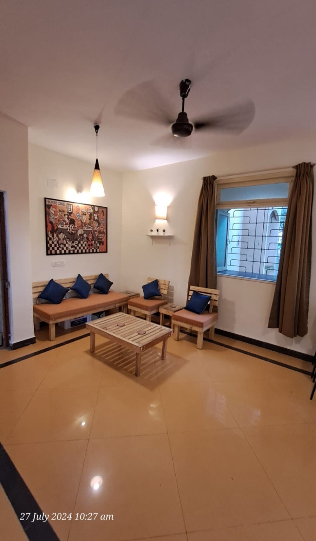 Poolfacing spacious 1BHK,Candolim hub,beach nearby - Tap to explore photos