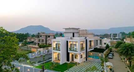 The White Casa Villa 4 BHK Private Pool & Lawn - MTDC Approved Room Type - The White Casa Villa 4 BHK Private Pool & Lawn