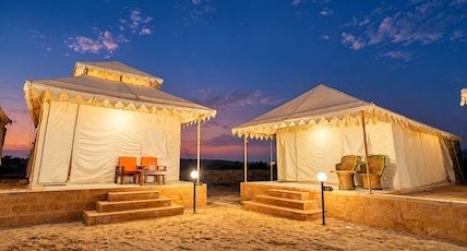 Desert OverNight Camp & Resort, Jaisalmer Room Type - Deluxe Swiss Tent