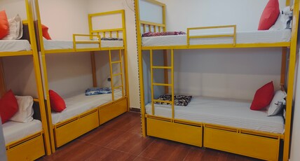 Bedweiser Backpackers Hostel Room Type - AC Mixed Dorm | 1 Bed in 8-Bunk Bed  Dorm | Shared Attached Bathroom