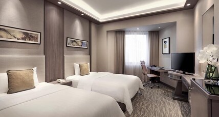 M Hotel Singapore City Centre Room Type - Deluxe with Two Single Beds