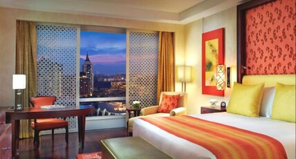 The Ritz-Carlton Bengaluru Room Type - Guest room, 1 King,  City View with Bathtub