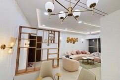 Modern 3BHK Luxury Flat by Chambal Heritage Stay