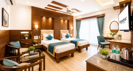 Hotel Amaltas International By Quadis - Green Park Room Type - Deluxe Twin Room