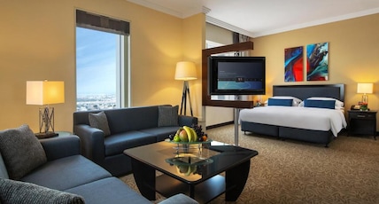 Towers Rotana Room Type - Family Room - King Bed