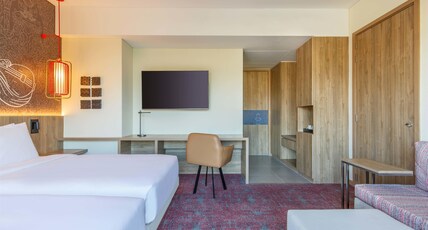 Hyatt Centric Soalteemode Kathmandu Room Type - City View Twin with Sofa Seater Hyatt Centric Soalteemode Kathmandu Room Type - City View Twin with Sofa Seater