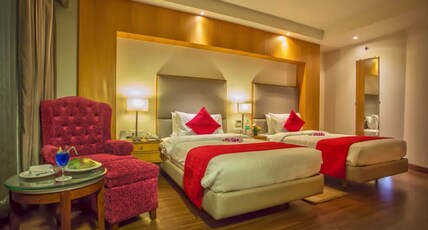 Sarovar Portico Jalandhar Room Type - Deluxe Room - 2 Single Beds 35 SQM Free WiFi and Cubicle Washroom Sarovar Portico Jalandhar Room Type - Deluxe Room - 2 Single Beds 35 SQM Free WiFi and Cubicle Washroom