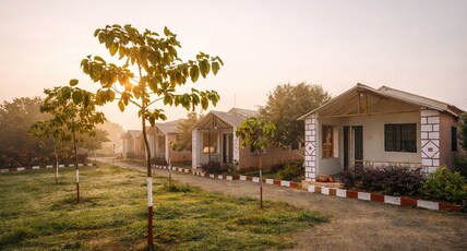 Aamrakunj Gir Resort Room Type - Deluxe  Ac Cottage Pool side