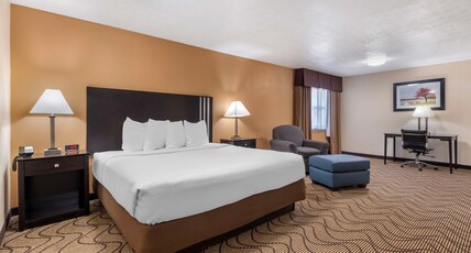 Best Western Campbellsville Inn Room Type - Suite-1 King Bed, Non-Smoking, High Speed Internet Access, Microwave, Refrigerator, Coffee Maker, Fu