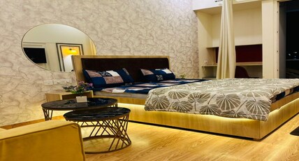 The forest stay in gaur city mall Room Type - The forest stay 