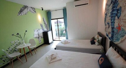 Dancenter Patong Beach Phuket Room Type - Deluxe Twin