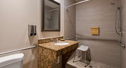 Best Western Plus Ambassador Suites Venice Room Type - Suite-2 Queen Beds, Mobility Accessible, Communication Assistance, Walk In Shower, Non-Smoking, Full Best Western Plus Ambassador Suites Venice Room Type - Suite-2 Queen Beds, Mobility Accessible, Communication Assistance, Walk In Shower, Non-Smoking, Full