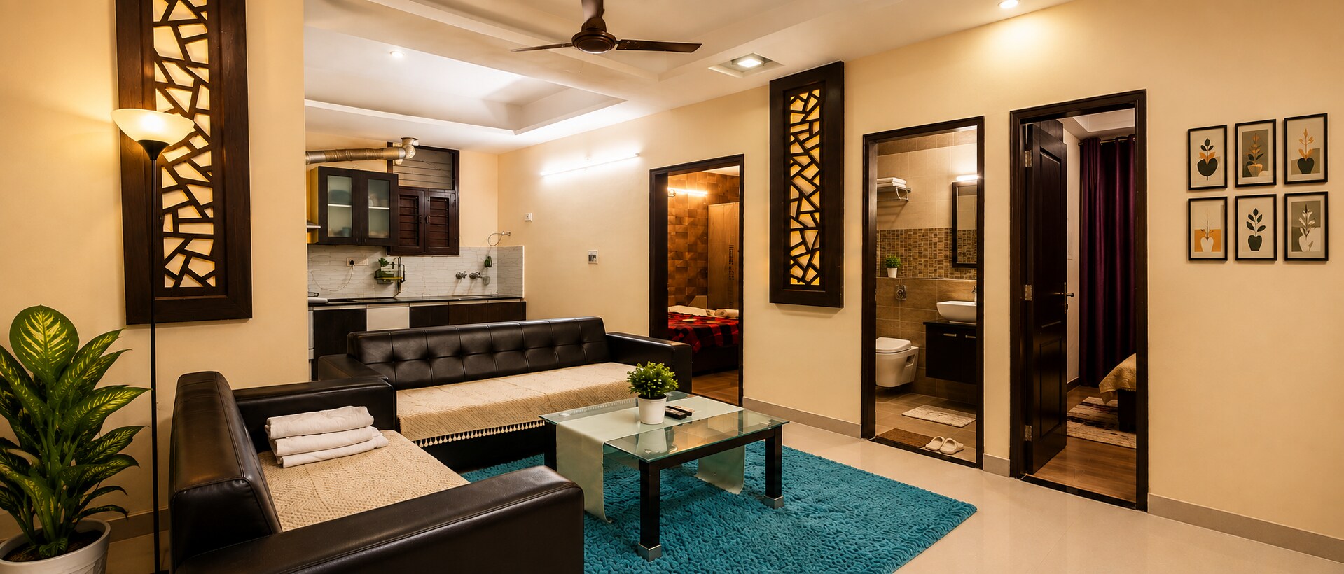 2Bhk fully furnished - Tap to explore photos