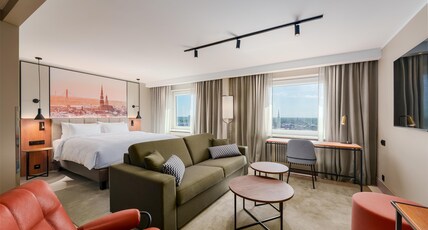 Radisson Blu Latvija Conference & Spa Hotel, Riga Room Type - Junior Suite - with SPA access Radisson Blu Latvija Conference & Spa Hotel, Riga Room Type - Junior Suite - with SPA access
