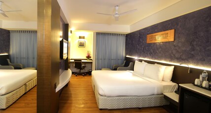 Effotel by Sayaji Indore Room Type - Deluxe room with Double Bed or Twin Bed