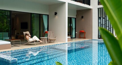 Le Meridien Phuket Mai Khao Beach Resort Room Type - 2 Bedroom Larger Suite, Bedroom 1: 1 King, Bedroom 2:2 Doubles, Sofa Bed, Pool access for 4 persons Le Meridien Phuket Mai Khao Beach Resort Room Type - 2 Bedroom Larger Suite, Bedroom 1: 1 King, Bedroom 2:2 Doubles, Sofa Bed, Pool access for 4 persons
