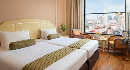 The Emerald Hotel Bangkok Ratchada Room Type - Superior Room Double or Twin The Emerald Hotel Bangkok Ratchada Room Type - Superior Room Double or Twin