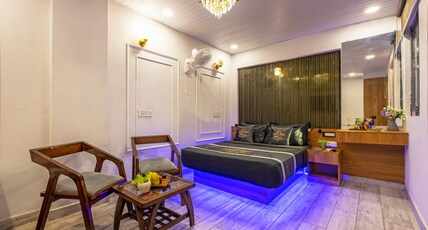Hotel The Angel Pink Premium Rooms At Kaushambi Room Type - Luxury Suite Room With Jacuzzi (2 Adult + 1 Child) Hotel The Angel Pink Premium Rooms At Kaushambi Room Type - Luxury Suite Room With Jacuzzi (2 Adult + 1 Child)