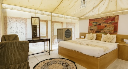 Royal Jaisalmer Resort with Swimming Pool Room Type - Royal Swiss Tent with balcony Royal Jaisalmer Resort with Swimming Pool Room Type - Royal Swiss Tent with balcony