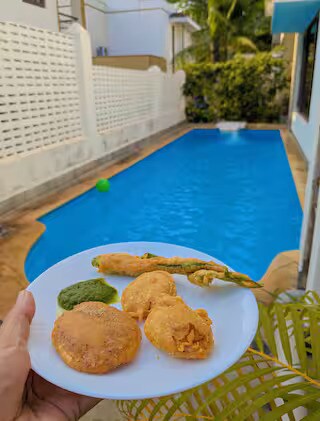 V are Family Three Solace | 3BHK serviced villa with Private pool in Candolim - Tap to explore photos