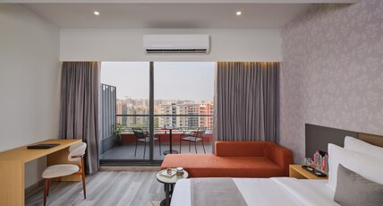 Pride Elite Gandhinagar Room Type - Premium Room With Balcony