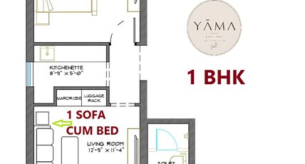 Yama Villa Udaipur Room Type - 1 BHK Apartment
