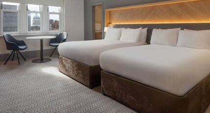 Hilton Nottingham Room Type - DOUBLE DOUBLE GUEST ROOM