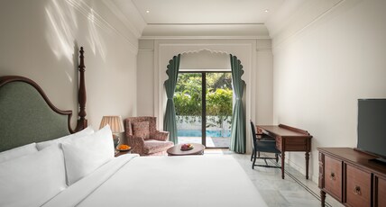 Bhairavgarh Palace Udaipur Room Type - Pool Suite
