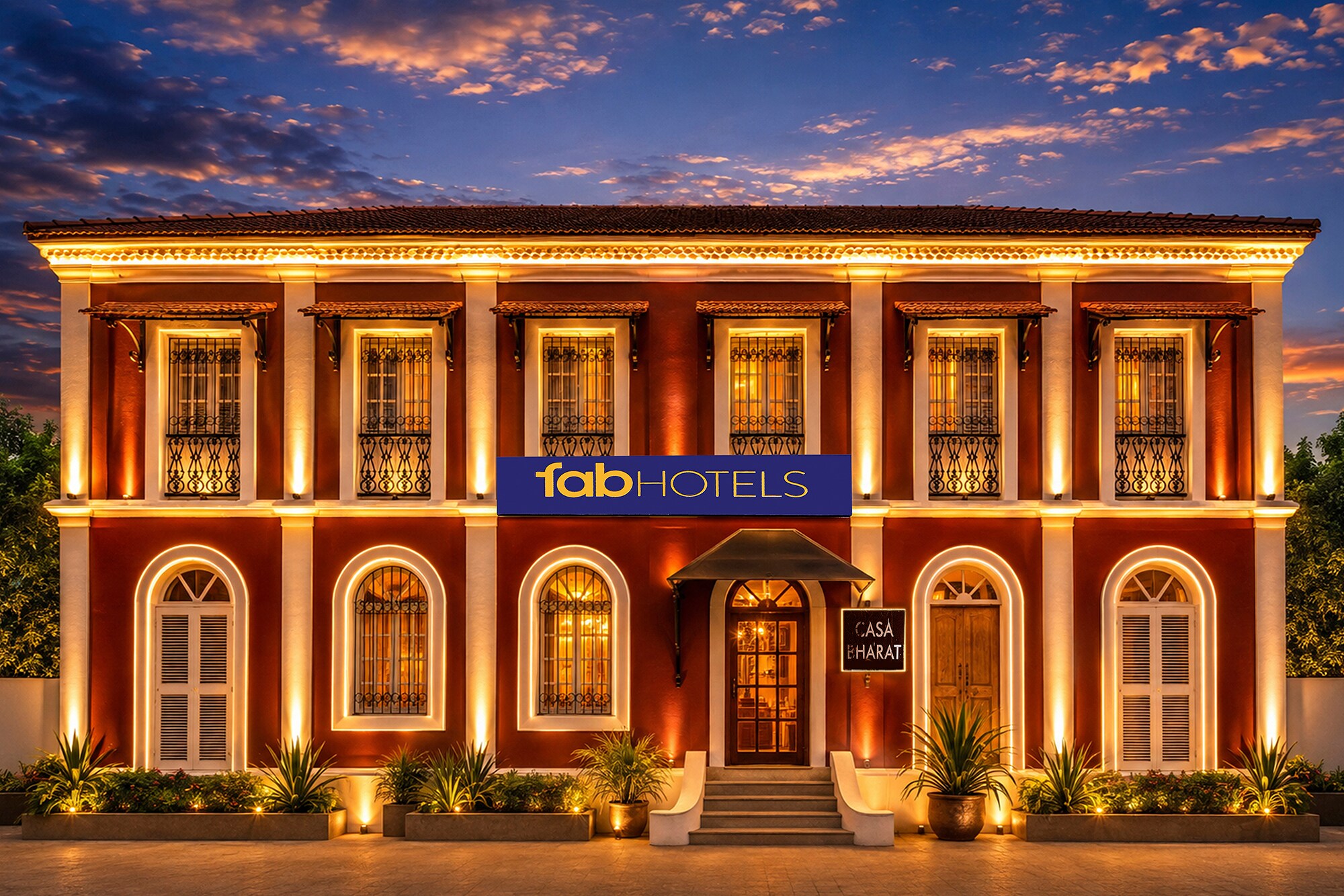 FabHotel Casa Bharat - Nr. Deltin Royale - Tap to explore photos