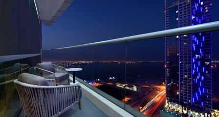 Hilton Bahrain Room Type - JUNIOR SUITE SEA VIEW BALC