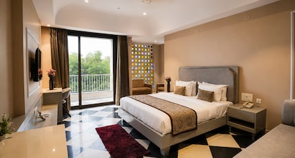 The Hari Mahal  A Luxury Hotel in Udaipur Room Type - Luxury Garden View Room with balcony