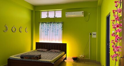 Ujoni Homestay Duliajan Room Type - One BHK Unit C With AC and Living Room and Attach Washroom