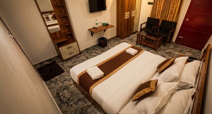Sea View Varkala Cliff Stay Room Type - Standard Double Room
