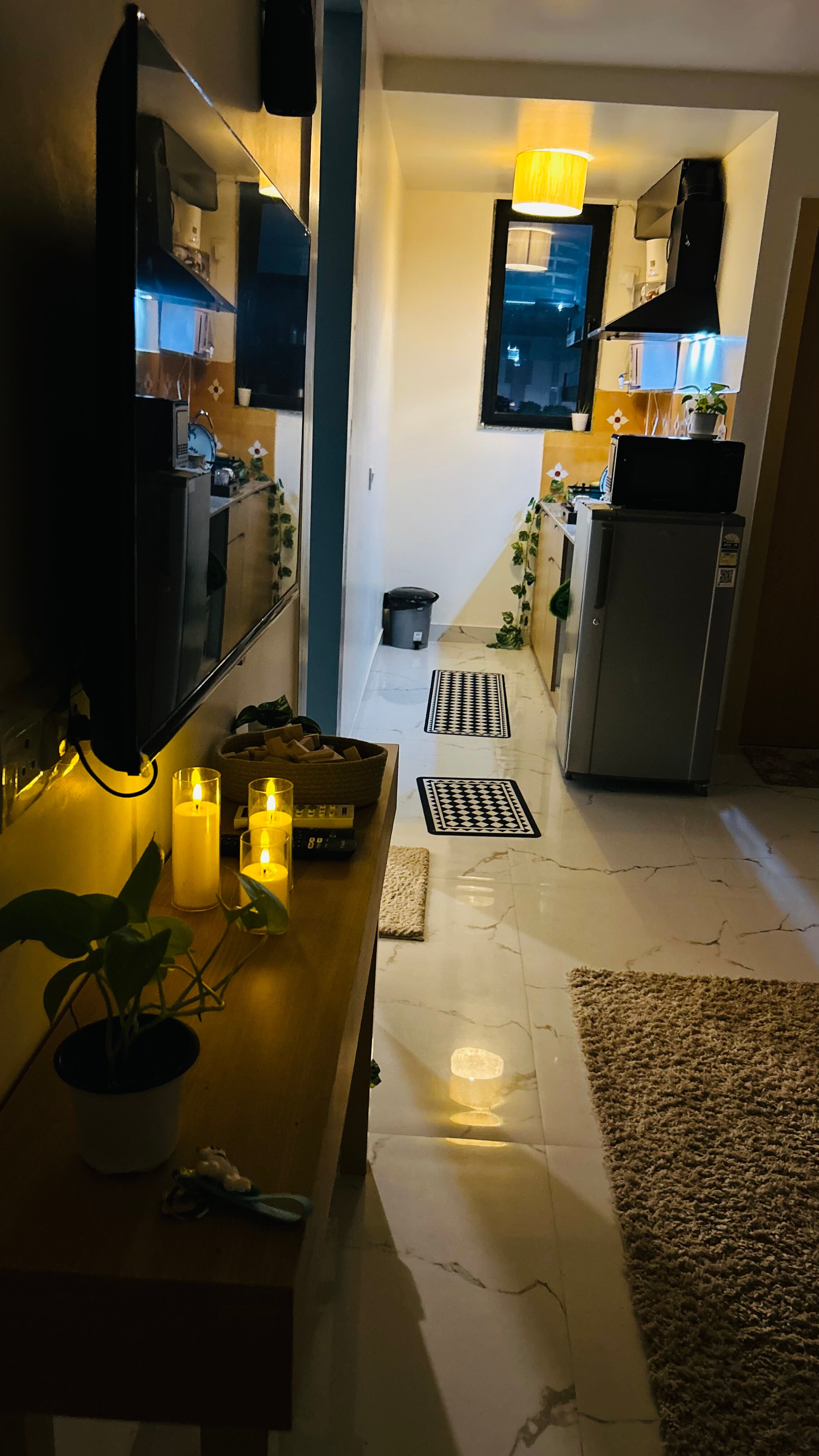 Purple Stays Premium 1BHK Cozy Work Friendly - Tap to explore photos