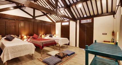 Deewanji ni Haveli | A 17th Century Heritage stay & Experience in heart of Ahmedabad old city Room Type - Luxury Twin or Triple bed with Terrace - Vidhya Deewanji ni Haveli | A 17th Century Heritage stay & Experience in heart of Ahmedabad old city Room Type - Luxury Twin or Triple bed with Terrace - Vidhya