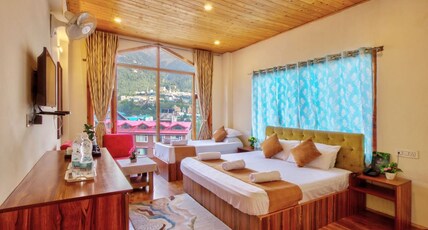 Sharda Classic - Near Volvo Bus Stand Manali Room Type - Super Deluxe - With Balcony and Mountain View Sharda Classic - Near Volvo Bus Stand Manali Room Type - Super Deluxe - With Balcony and Mountain View