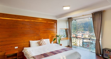 Sapa Village Hotel Room Type - Senior Double Panoramic City View With Balcony Sapa Village Hotel Room Type - Senior Double Panoramic City View With Balcony