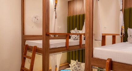 Moustache Delhi| Rooms and Dorms Room Type - Bed in 4 Bed Premium Mixed Dorm AC