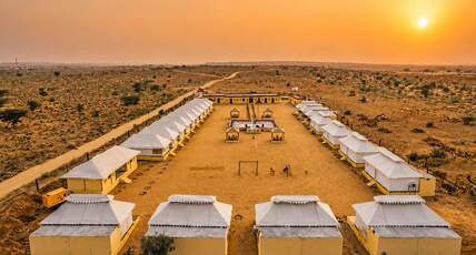 Barkha Desert Safari Camp Sam Sand Dunes Room Type - Heritage luxury with private pool